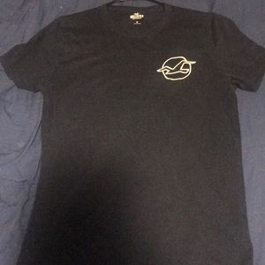 Navy blow short sleeve hollister T-shirt.